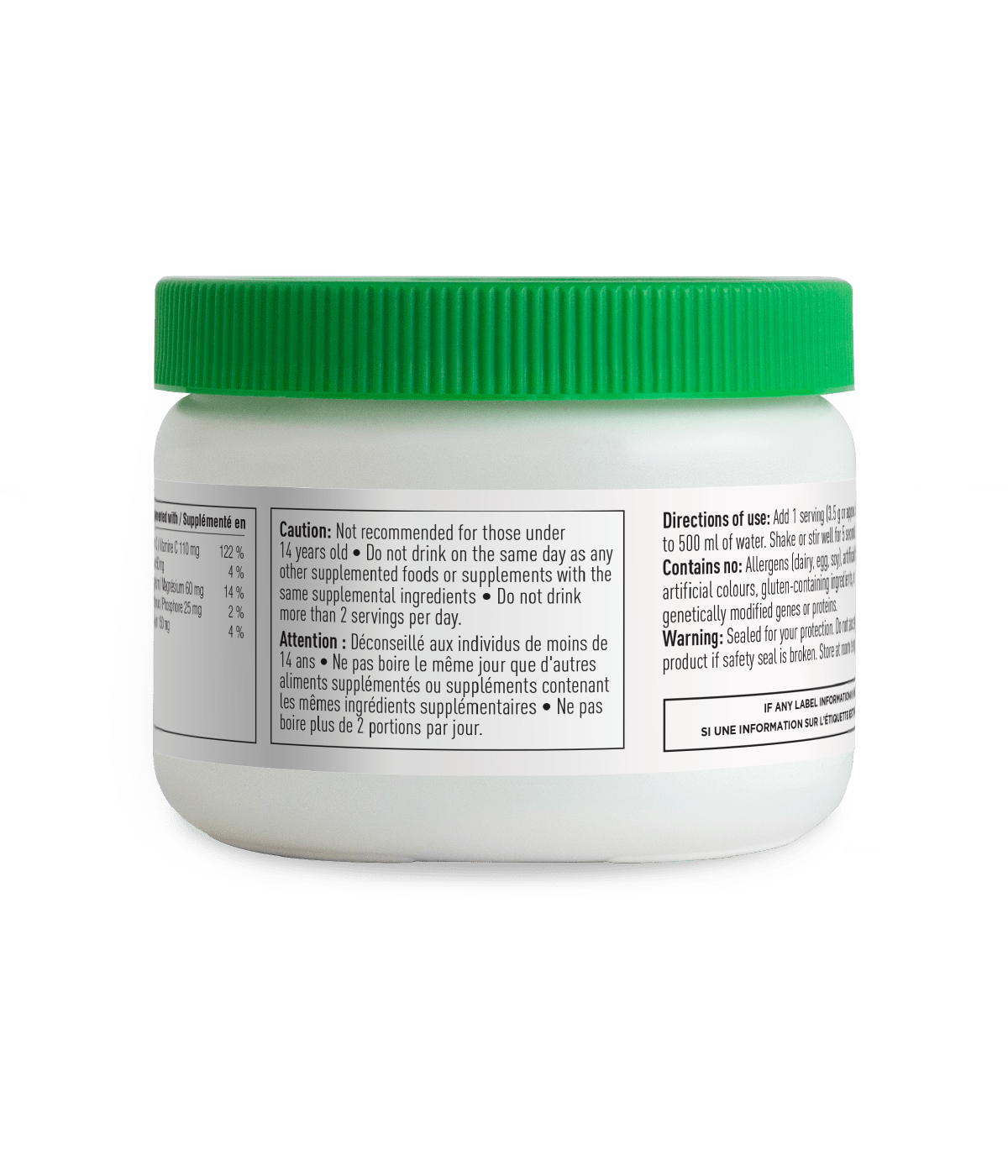 Electrolytes 60 Servings - Pineapple Passion - Pineapple Passion - Organika Health Products