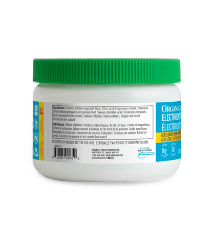 Electrolytes 60 Servings - Pineapple Passion - Pineapple Passion - Organika Health Products