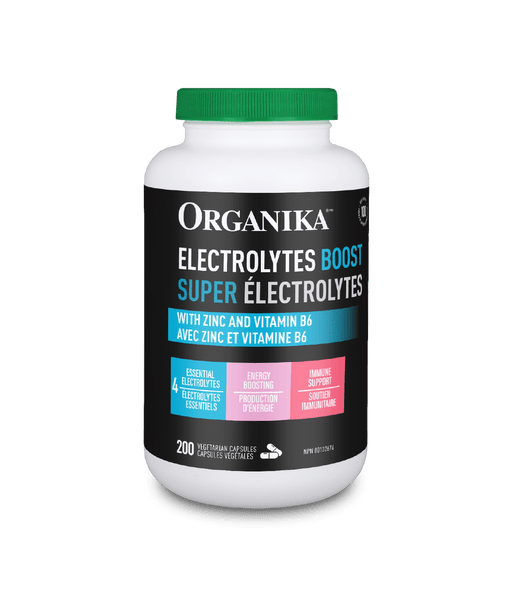 Electrolytes Boost - 200 Vcaps - Organika Health Products