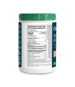 Electrolytes + Enhanced Collagen - Juicy Strawberry Peach 360 g - Juicy Strawberry Peach - Organika Health Products