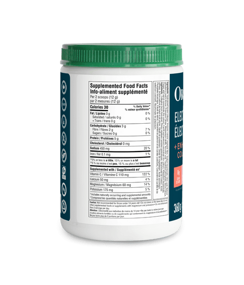 Electrolytes + Enhanced Collagen - Juicy Strawberry Peach 360 g - Juicy Strawberry Peach - Organika Health Products