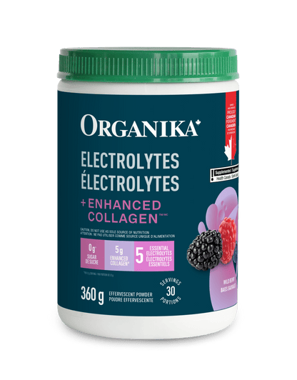 Electrolytes + Enhanced Collagen - Wild Berry - Wild Berry - Organika Health Products