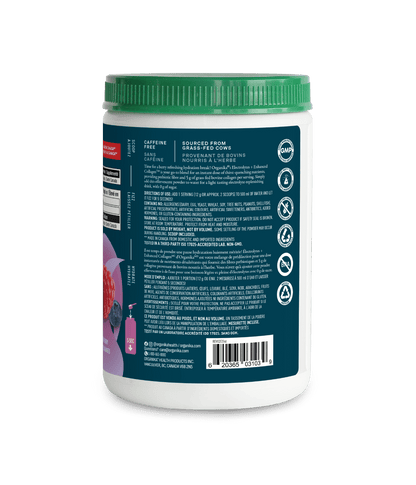 Electrolytes + Enhanced Collagen - Wild Berry - Wild Berry - Organika Health Products
