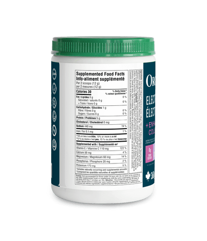 Electrolytes + Enhanced Collagen - Wild Berry - Wild Berry - Organika Health Products