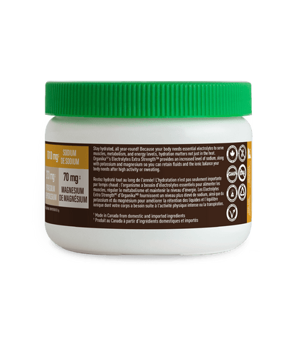Electrolytes Extra Strength - Hot Chocolate - Hot Chocolate - Organika Health Products
