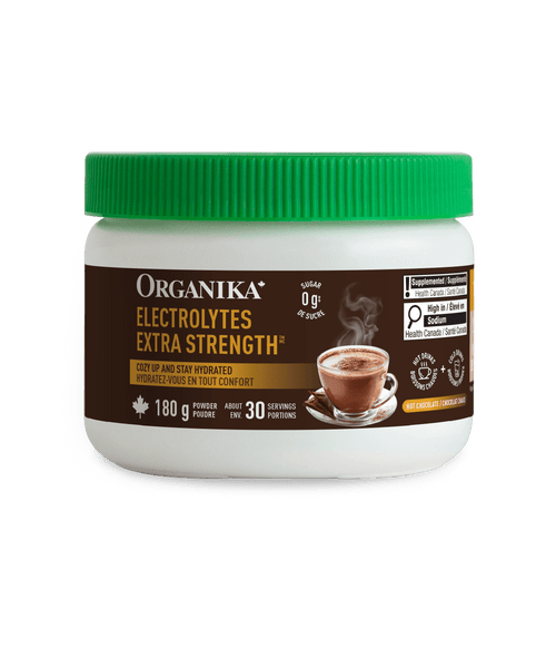 Electrolytes Extra Strength - Hot Chocolate - Hot Chocolate - Organika Health Products