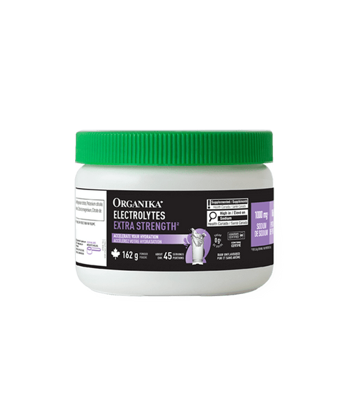 Electrolytes Extra Strength - Unflavoured - Organika Health Products