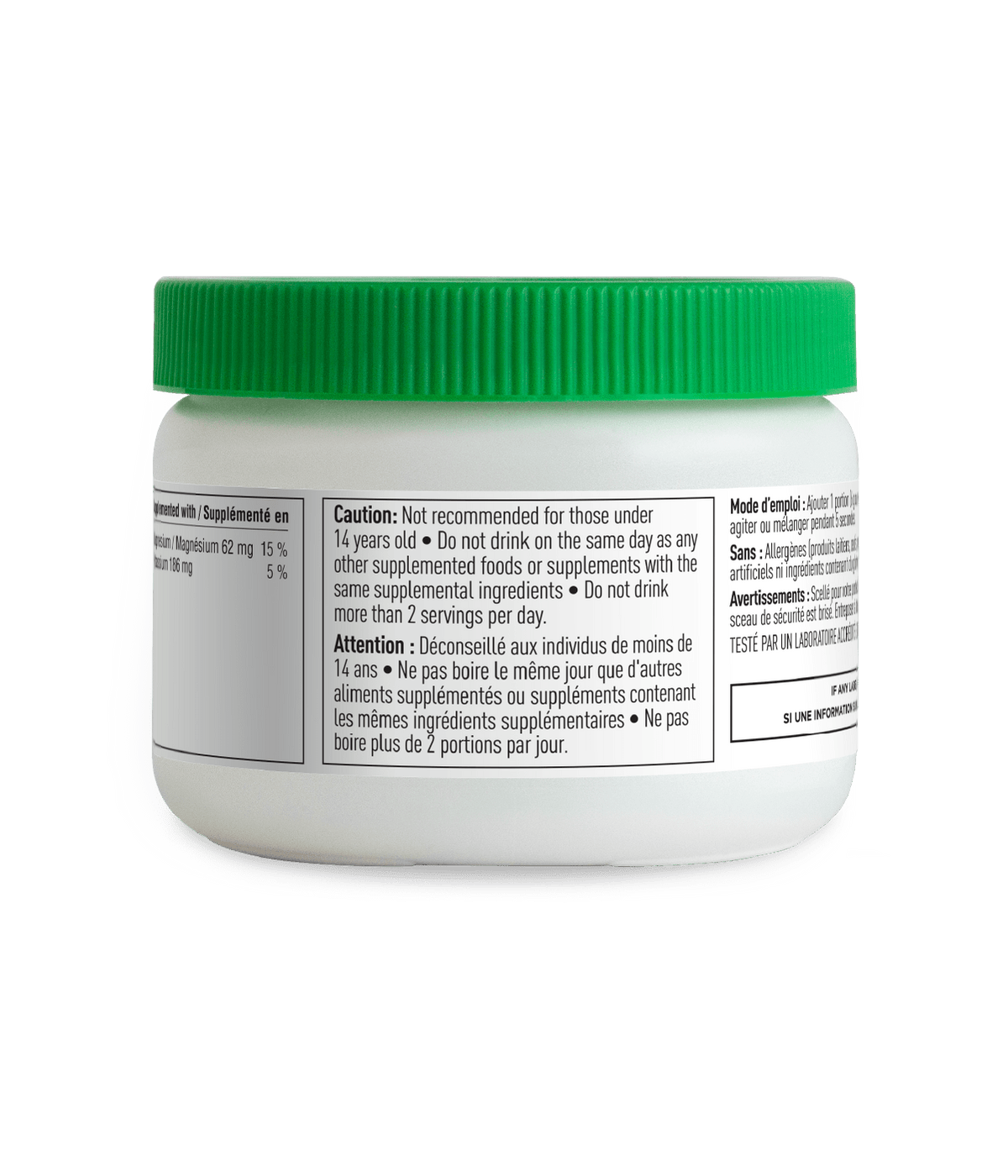 Electrolytes Extra Strength - Unflavoured - Organika Health Products