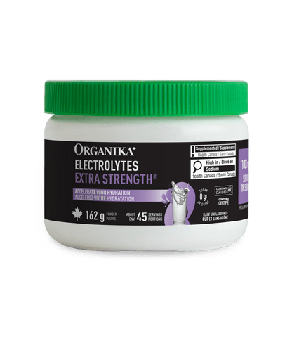 Electrolytes Extra Strength - Unflavoured - Organika Health Products
