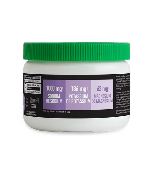 Electrolytes Extra Strength - Unflavoured - Organika Health Products