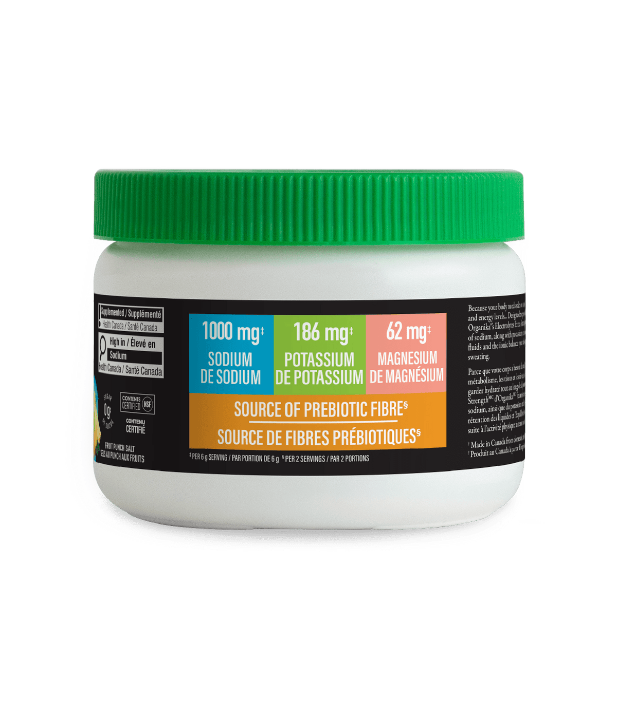 Electrolytes Extra Strength - Unflavoured - Organika Health Products