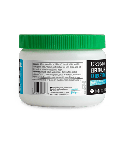 Electrolytes Extra Strength - Unflavoured - Organika Health Products