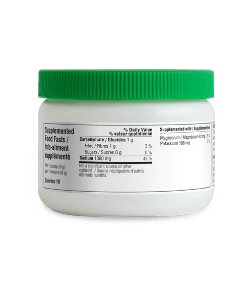 Electrolytes Extra Strength - Unflavoured - Organika Health Products