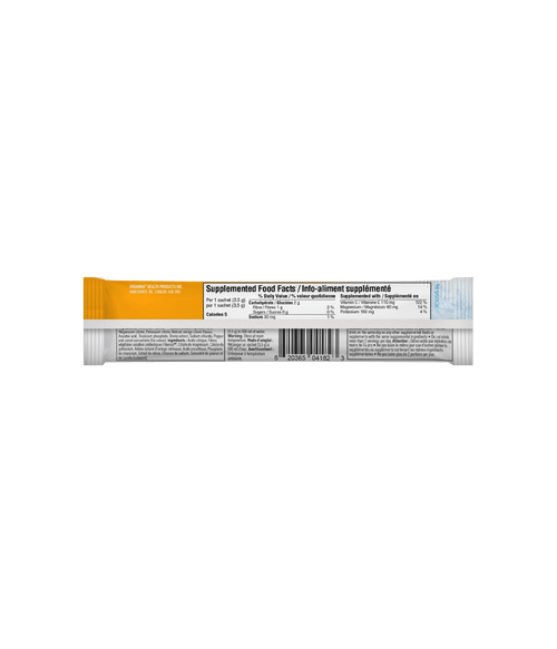 Electrolytes Sachets - Orange Cream - 20 Pack - Organika Health Products
