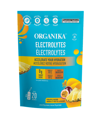 Electrolytes Sachets - Pineapple Passion - Organika Health Products