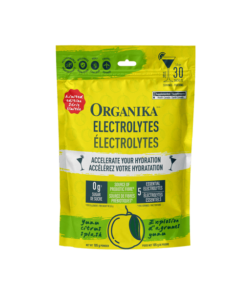 Electrolytes Sachets - Yuzu Citrus Splash - Yuzu Citrus Splash - Organika Health Products