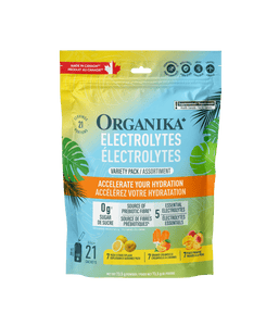 Electrolytes Summer Variety Pack - 21 Pack - Organika Health Products