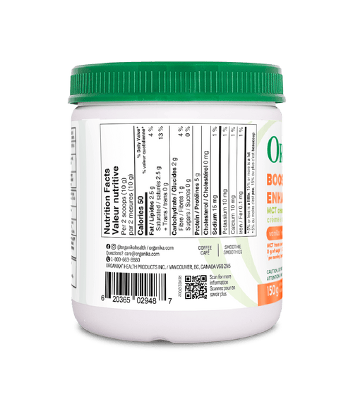 Enhanced Collagen Boost - Vanilla - Organika Health Products