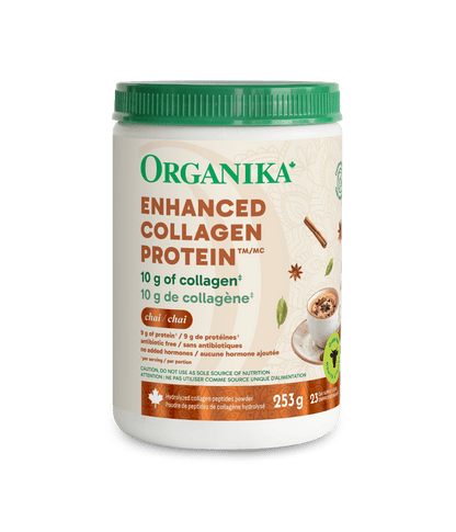 Enhanced Collagen Protein™ Chai - Chai / 253 g - Organika Health Products