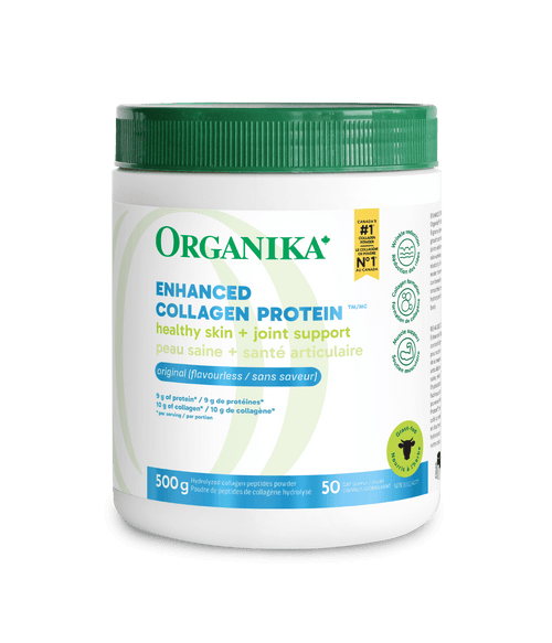 Enhanced Collagen Protein Original - 500 g - Organika Health Products