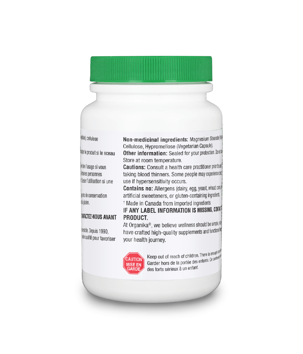 Essential Prenatal - 90 Vegetarian capsules - Organika Health Products