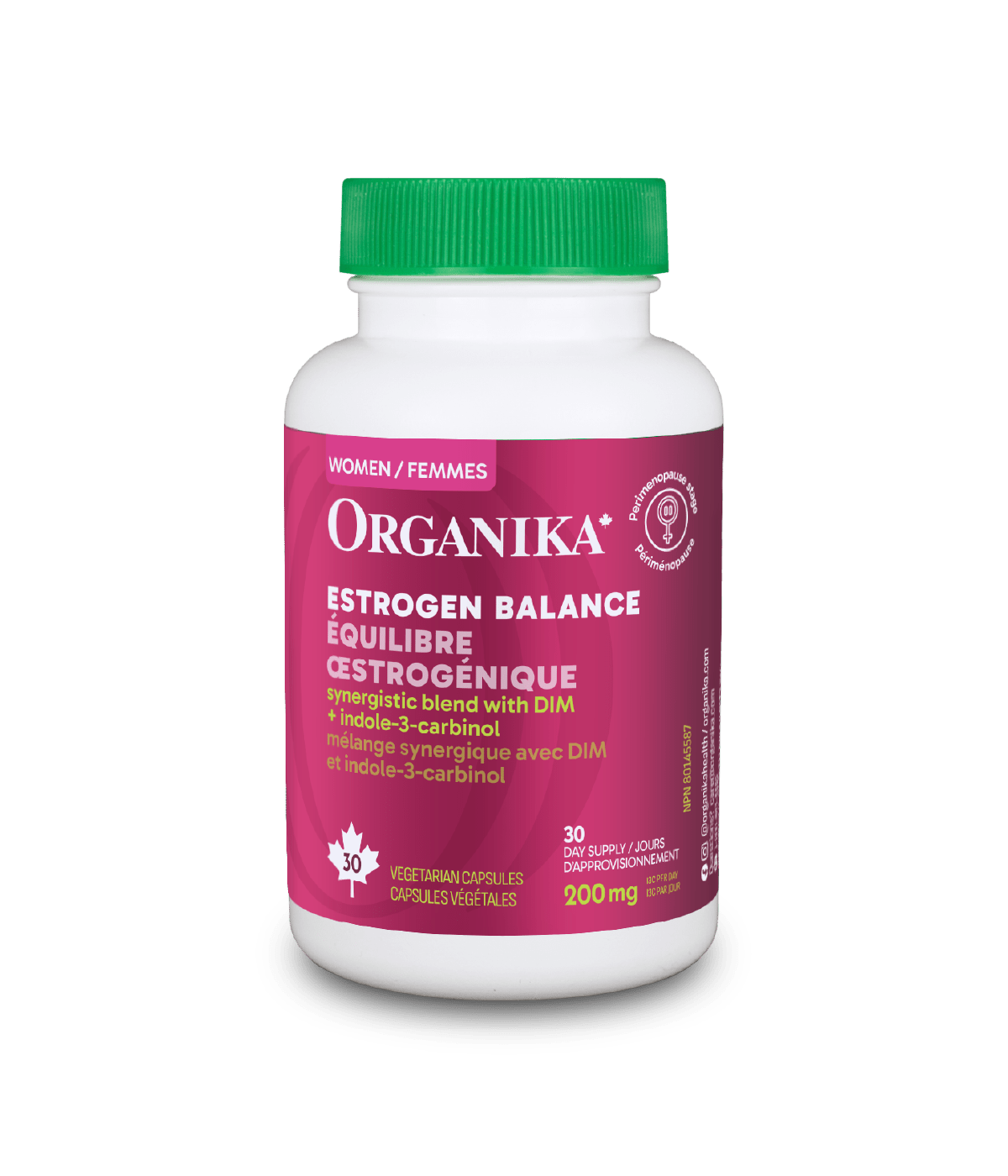Estrogen Balance - 30 Vcaps - Organika Health Products