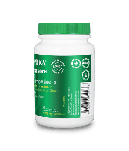 Extra Strength Omega - 3 - 60 Vcaps - Organika Health Products