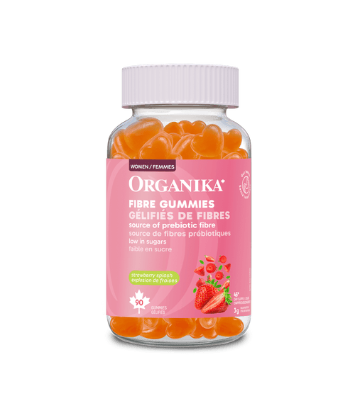 Fibre Gummies - Strawberry Splash - Organika Health Products