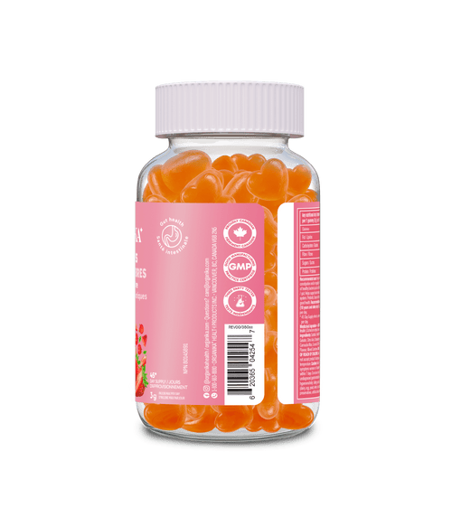 Fibre Gummies - Strawberry Splash - Organika Health Products