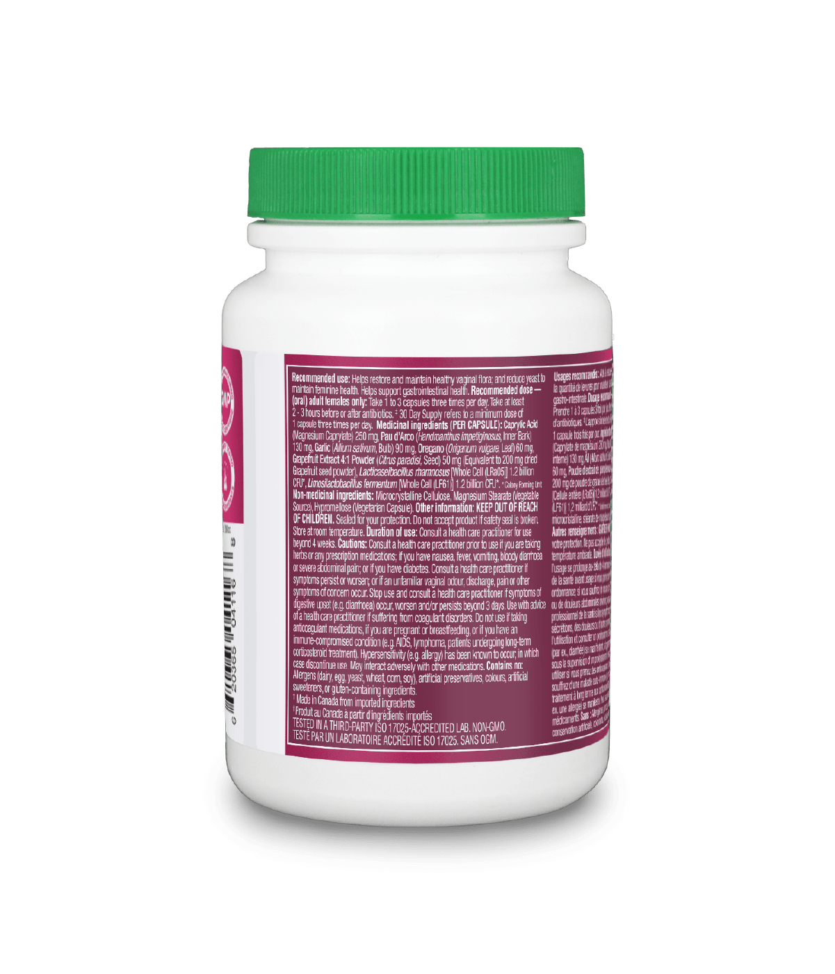 Formula Candida - 90 Vcaps - Organika Health Products