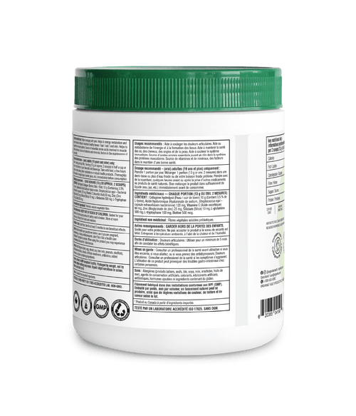 Full Body Enhanced Collagen Protein - 600 g - Organika Health Products