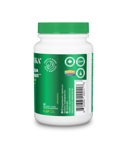 Full Spectrum Plant Enzymes - 120 vcaps - Organika Health Products