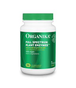 Full Spectrum Plant Enzymes - 120 vcaps - Organika Health Products