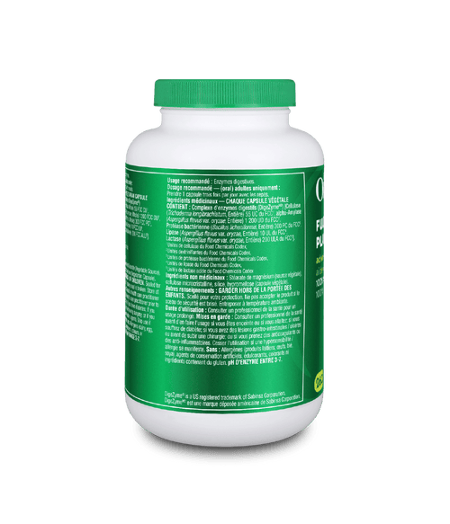 Full Spectrum Plant Enzymes - 260 vcaps - Organika Health Products