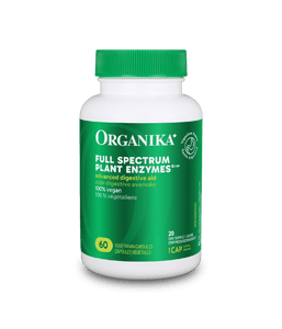 Full Spectrum Plant Enzymes - 60 vcaps - Organika Health Products