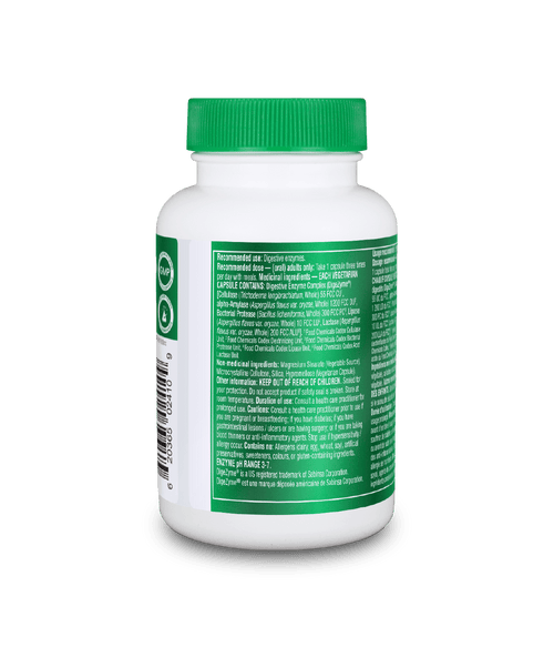 Full Spectrum Plant Enzymes - 60 vcaps - Organika Health Products