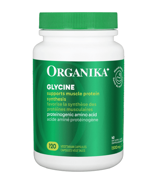 Glycine - 120 capsules - Organika Health Products