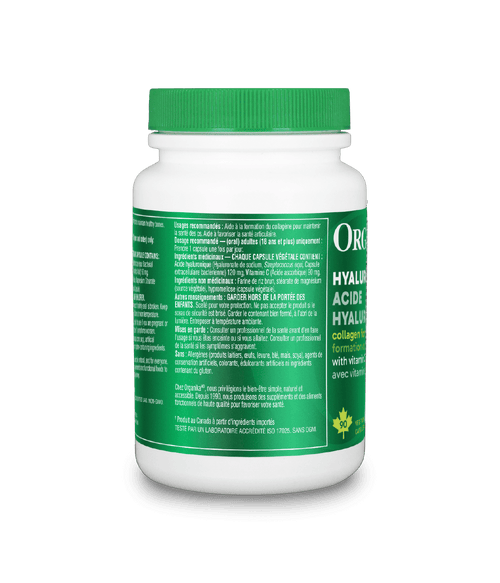Hyaluronic Acid Capsules - 90 Vcaps - Organika Health Products