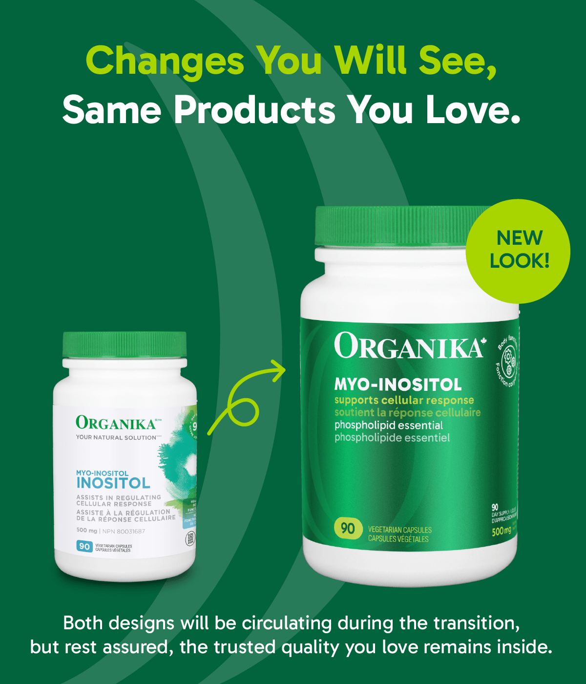 Inositol (Myo - Inositol) - 90 Vcaps - Organika Health Products