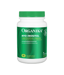 Inositol (Myo - Inositol) - 90 Vcaps - Organika Health Products