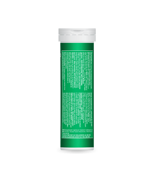 Instant C Effervescent with Stevia - Orange - Single Tube - Organika Health Products