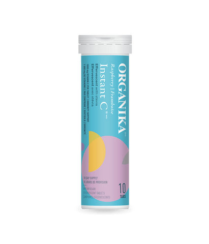 Instant C Effervescent with Stevia - Raspberry