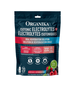 Isotonic Electrolytes - 20 Pack Pouch - Organika Health Products