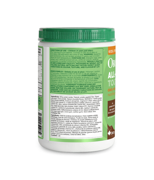 Kids All - In - One Daily Nutrition - Chocolate - 340 g - Organika Health Products