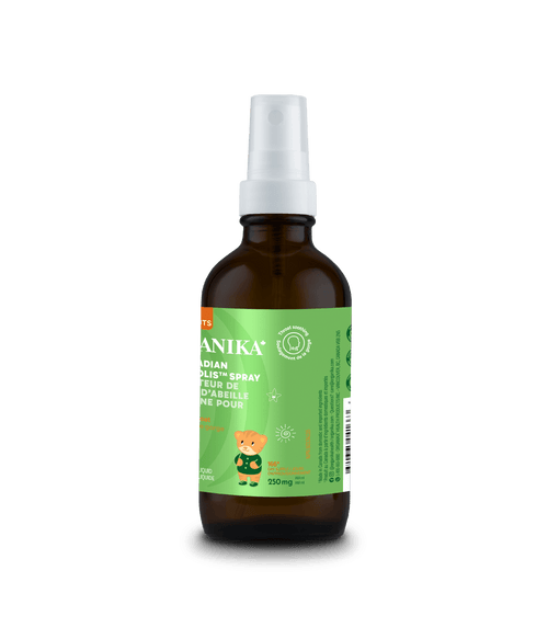 Kids Canadian Bee Propolis Spray with Elderberry - 30 ml - Organika Health Products
