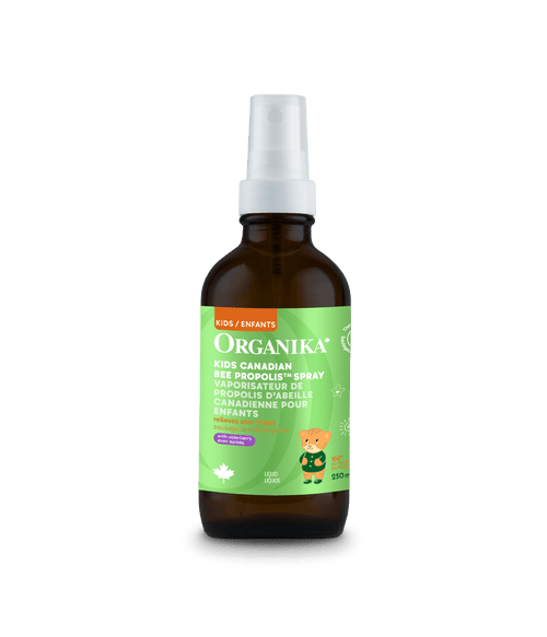 Kids Canadian Bee Propolis Spray with Elderberry - 30 ml - Organika Health Products