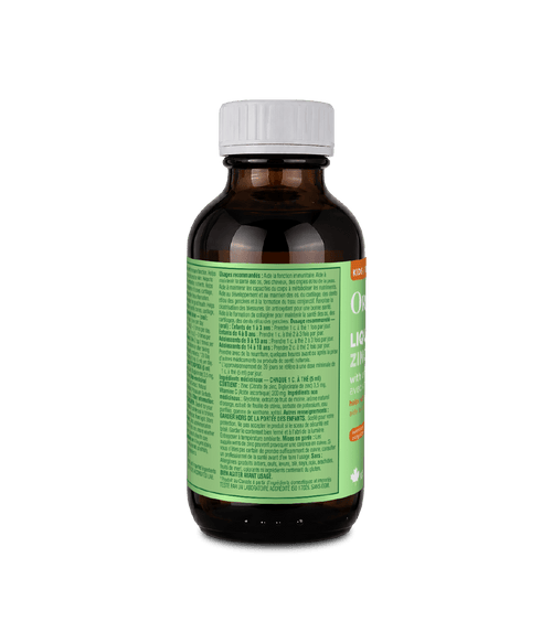 Kids Liquid Zinc with Vitamin C - 100 ml - Organika Health Products