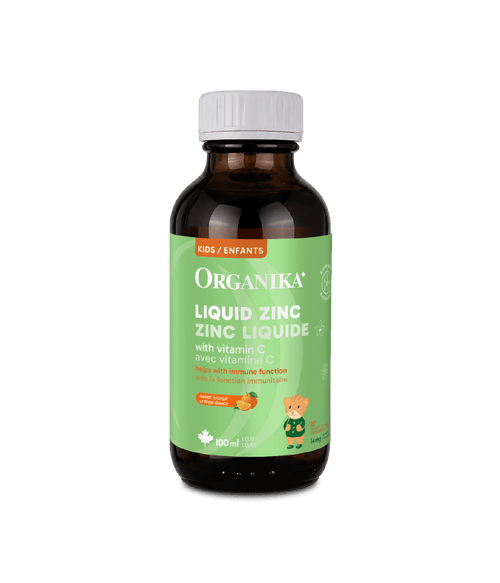 Kids Liquid Zinc with Vitamin C - 100 ml - Organika Health Products