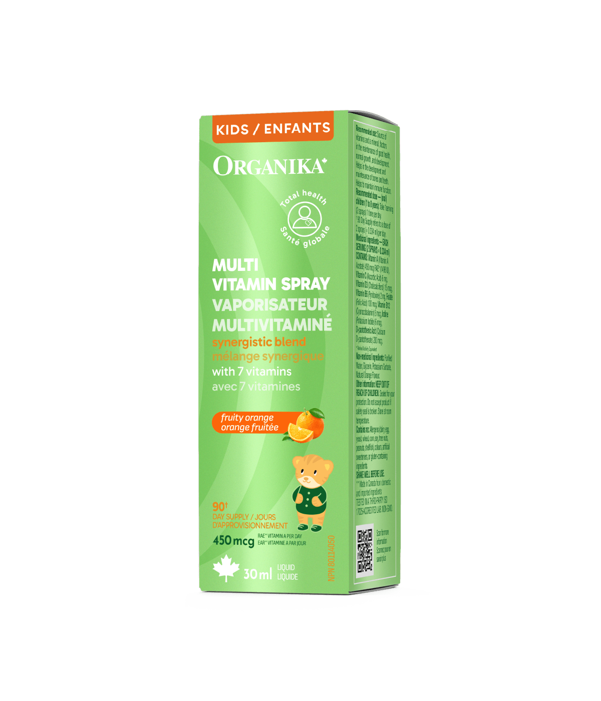 Kids Multi Vitamin Spray - 30 ml - Organika Health Products