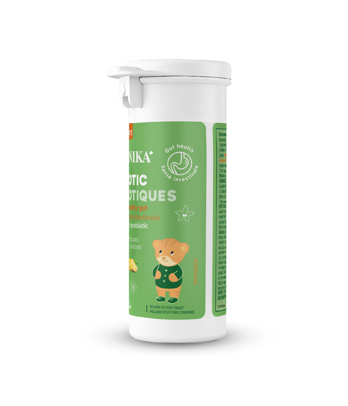 Kids Probiotic Chewable Tablets - 30 tablets - Organika Health Products